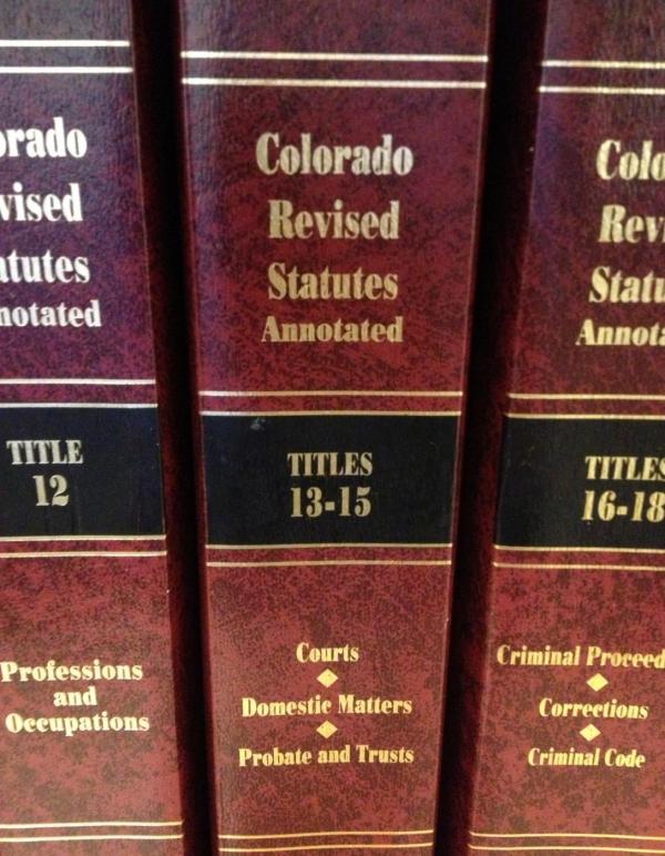 Colorado Revised Statutes 2024 Betty Chelsey   Crs 